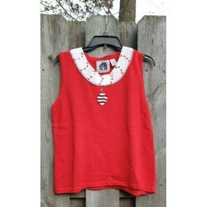 Storybook Knits Sweater Vest Christmas